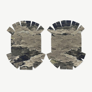 Ear Pro Wrap Kit for Walker’s Razor Slim (Passive) - die-cut Cordura 1000D kit pieces in A-TACS iX - Combat Textiles
