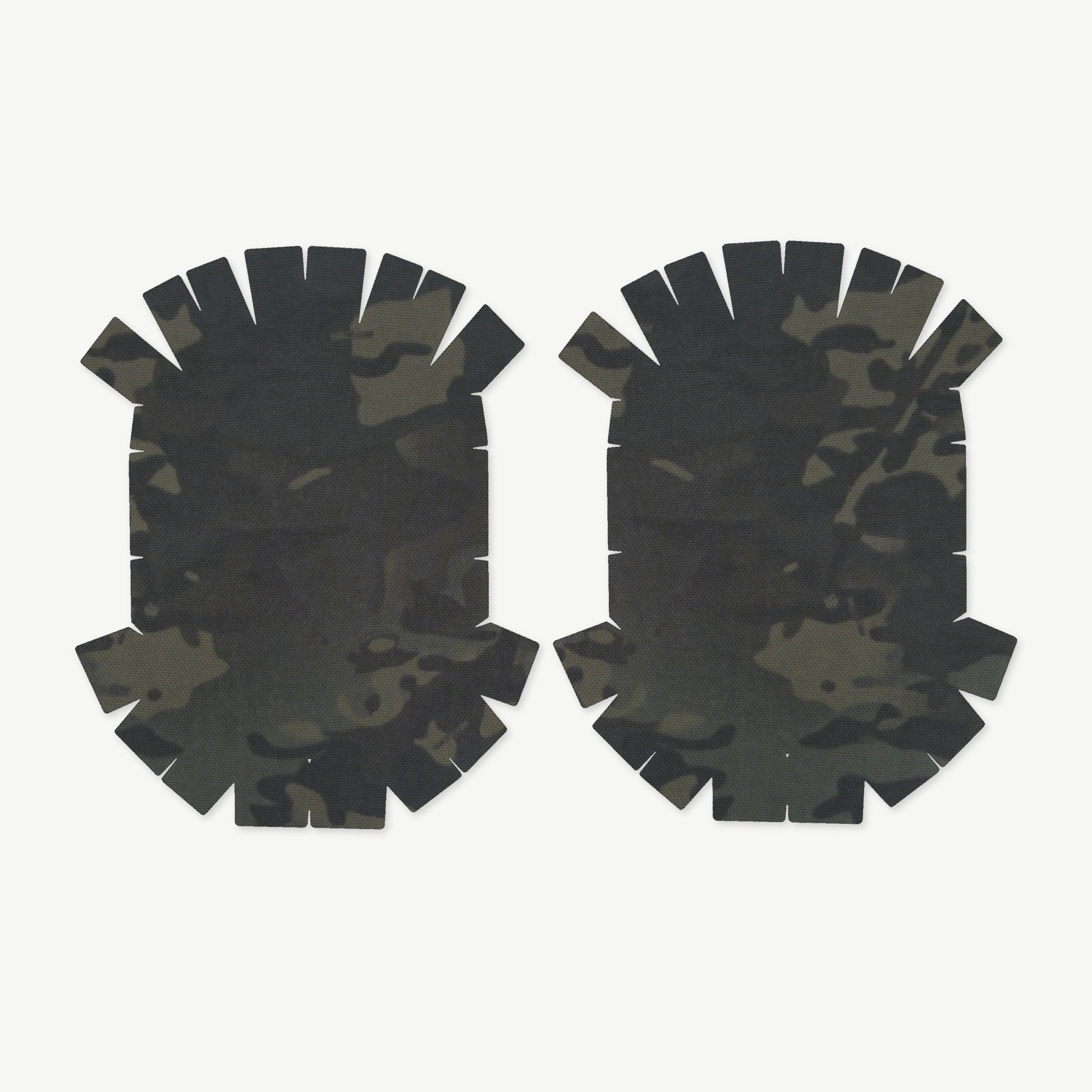 Ear Pro Wrap Kit for Walker’s Razor Slim (Passive) - die-cut Cordura 1000D kit pieces in MultiCam Black - Combat Textiles