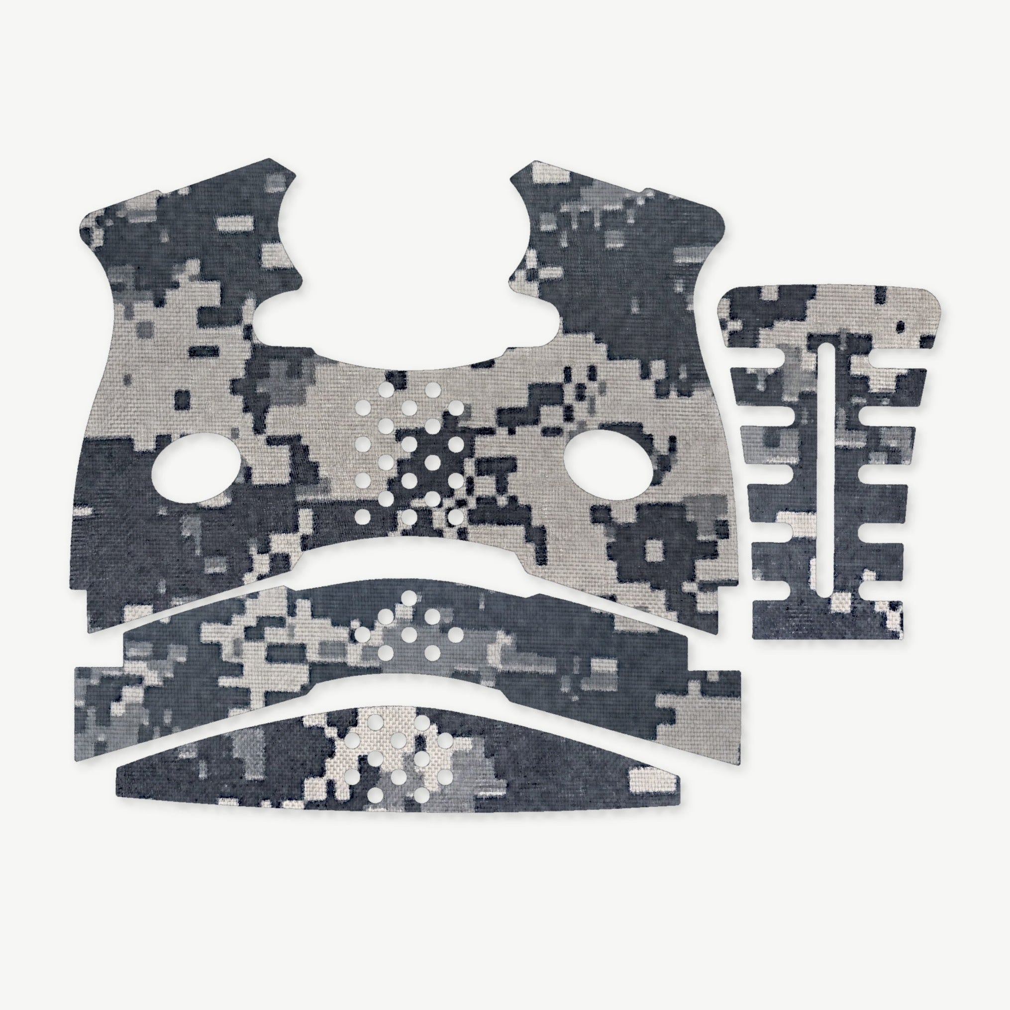 Grip Kit for FNS 9/40C - die-cut Cordura 1000D kit pieces in ACU - Combat Textiles
