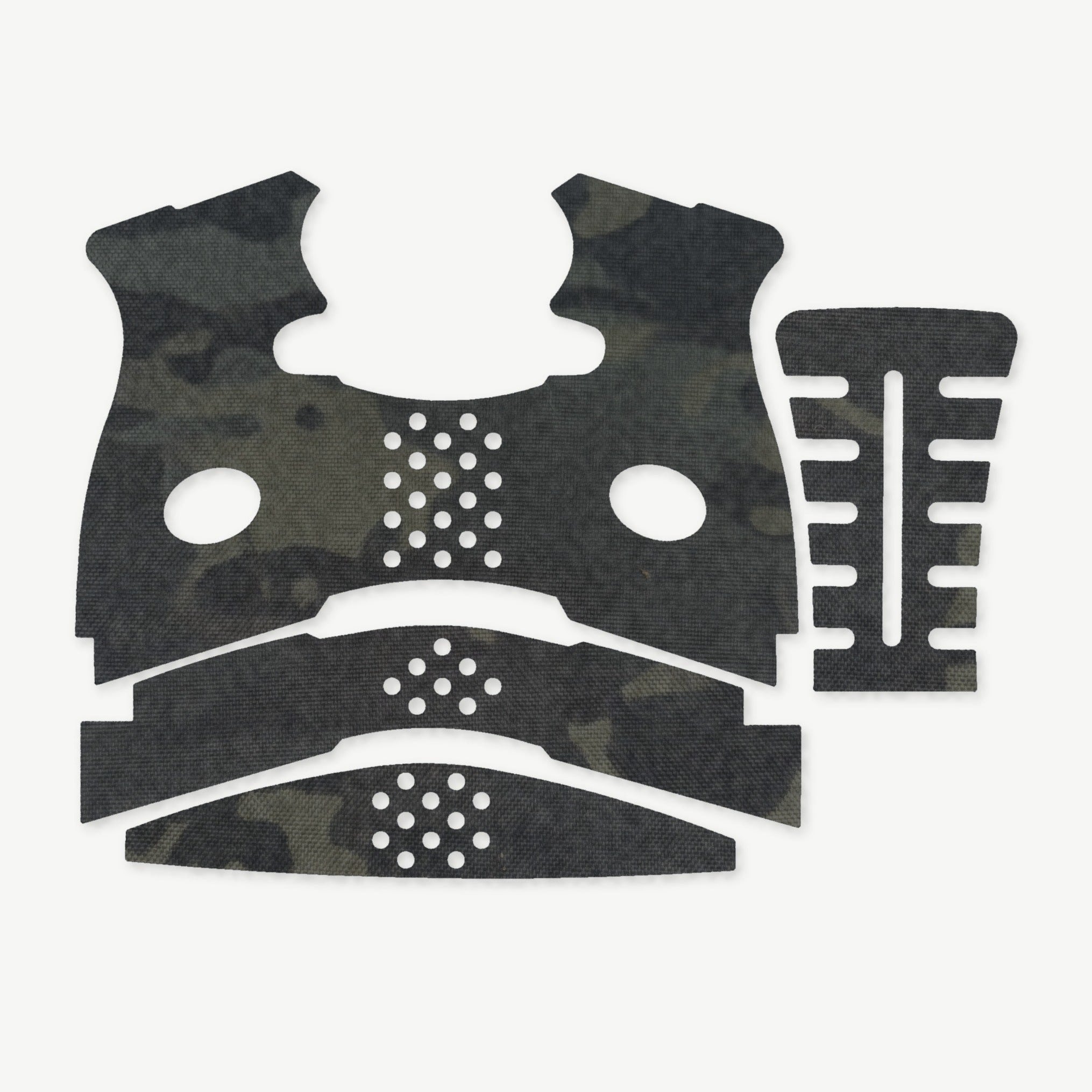 Grip Kit for FNS 9/40C - die-cut Cordura 1000D kit pieces in MultiCam Black - Combat Textiles