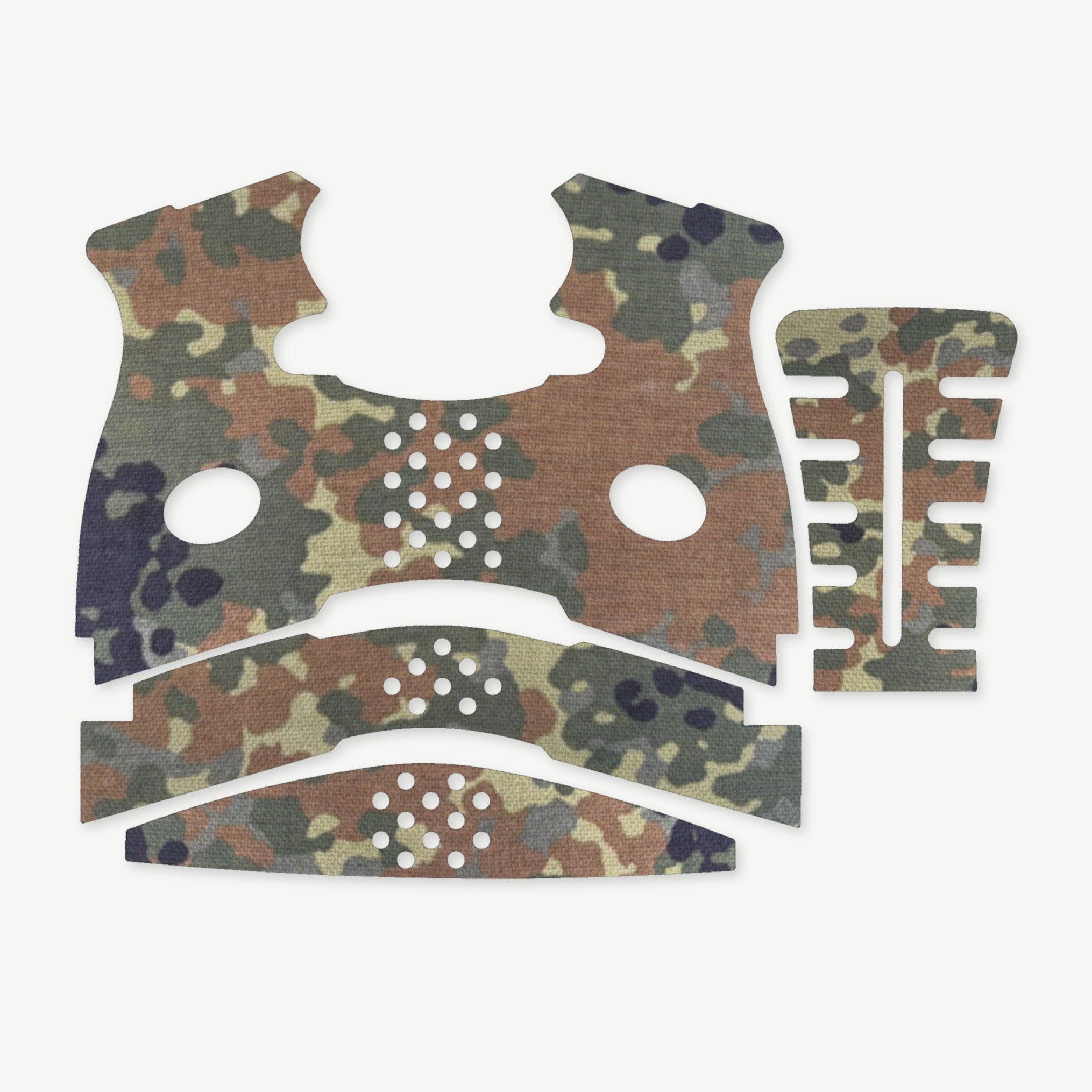 Grip Kit for FNS 9/40C - die-cut Cordura 1000D kit pieces in Flecktarn - Combat Textiles