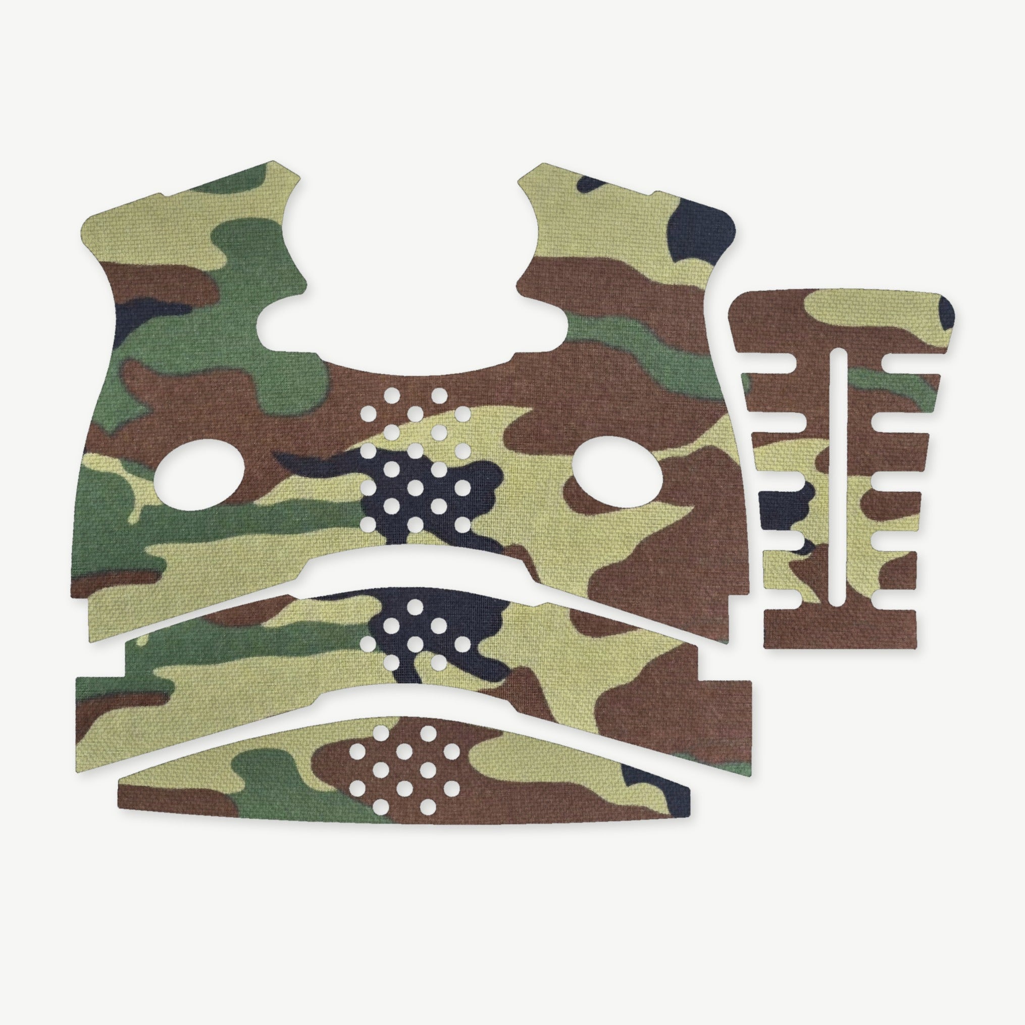 Grip Kit for FNS 9/40C - die-cut Cordura 1000D kit pieces in M81 Woodland - Combat Textiles