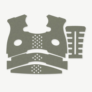 Grip Kit for FNS 9/40C - die-cut Cordura 1000D kit pieces in OD Green - Combat Textiles