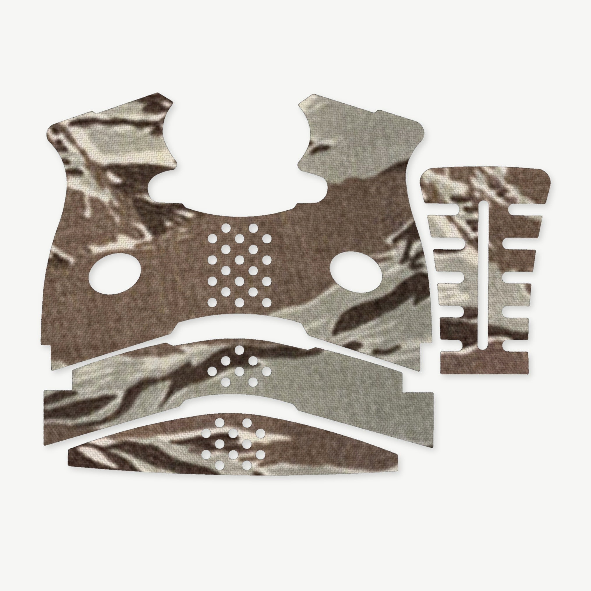Grip Kit for FNS 9/40C - die-cut Cordura 1000D kit pieces in Tiger Stripe (ABU) - Combat Textiles