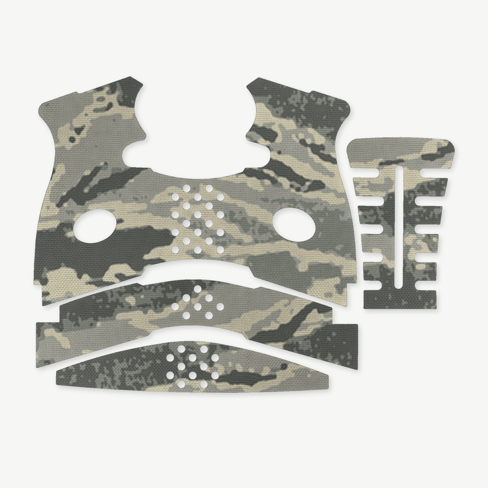 Grip Kit for FNS 9/40C - die-cut Cordura 1000D kit pieces in Tiger Stripe (ABU) - Combat Textiles