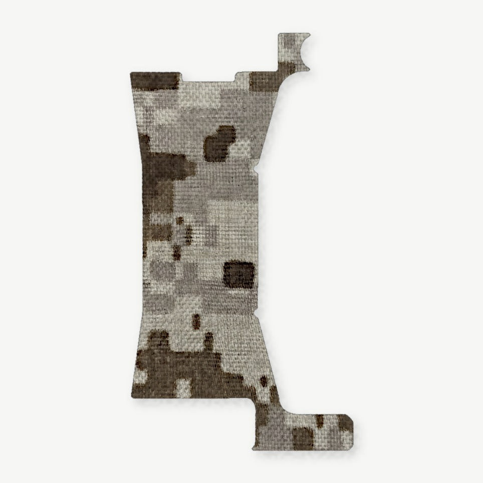 Optic Wrap Kit for OLIGHT OSIGHT K - die-cut Cordura 1000D kit pieces in ACU (Desert) - Combat Textiles