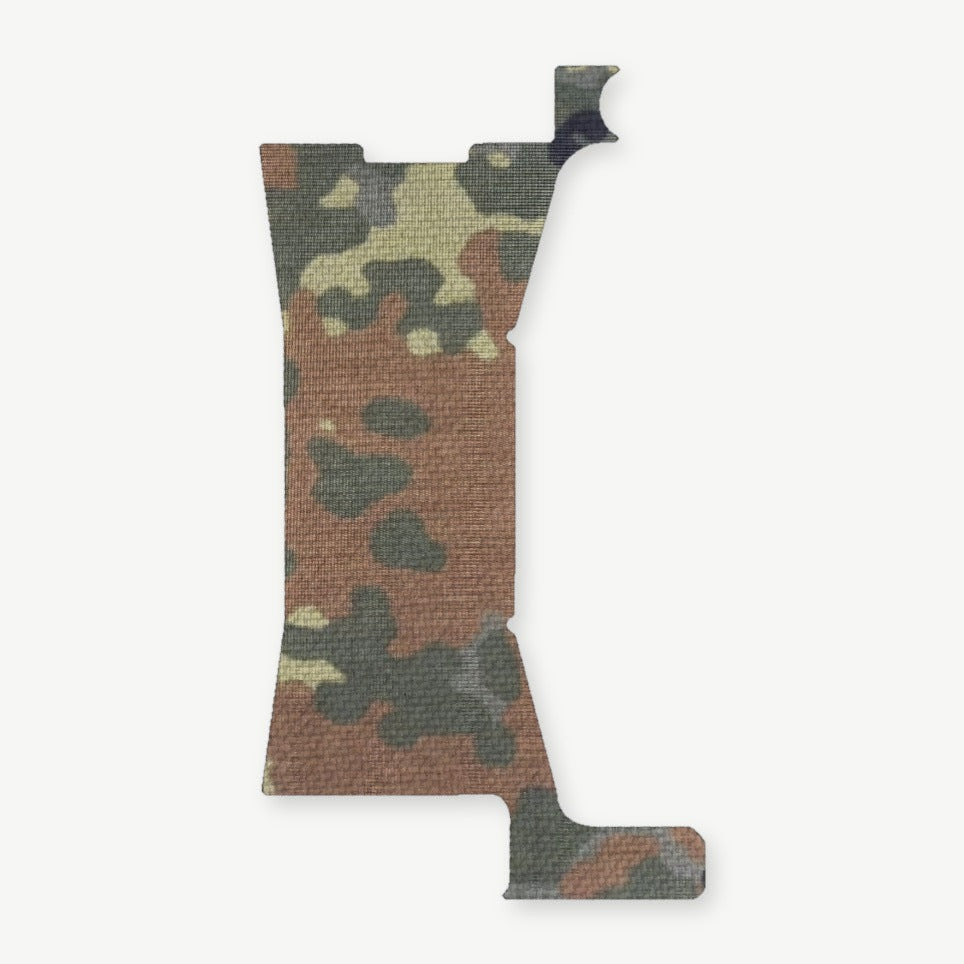 Optic Wrap Kit for OLIGHT OSIGHT K - die-cut Cordura 1000D kit pieces in Flecktarn - Combat Textiles
