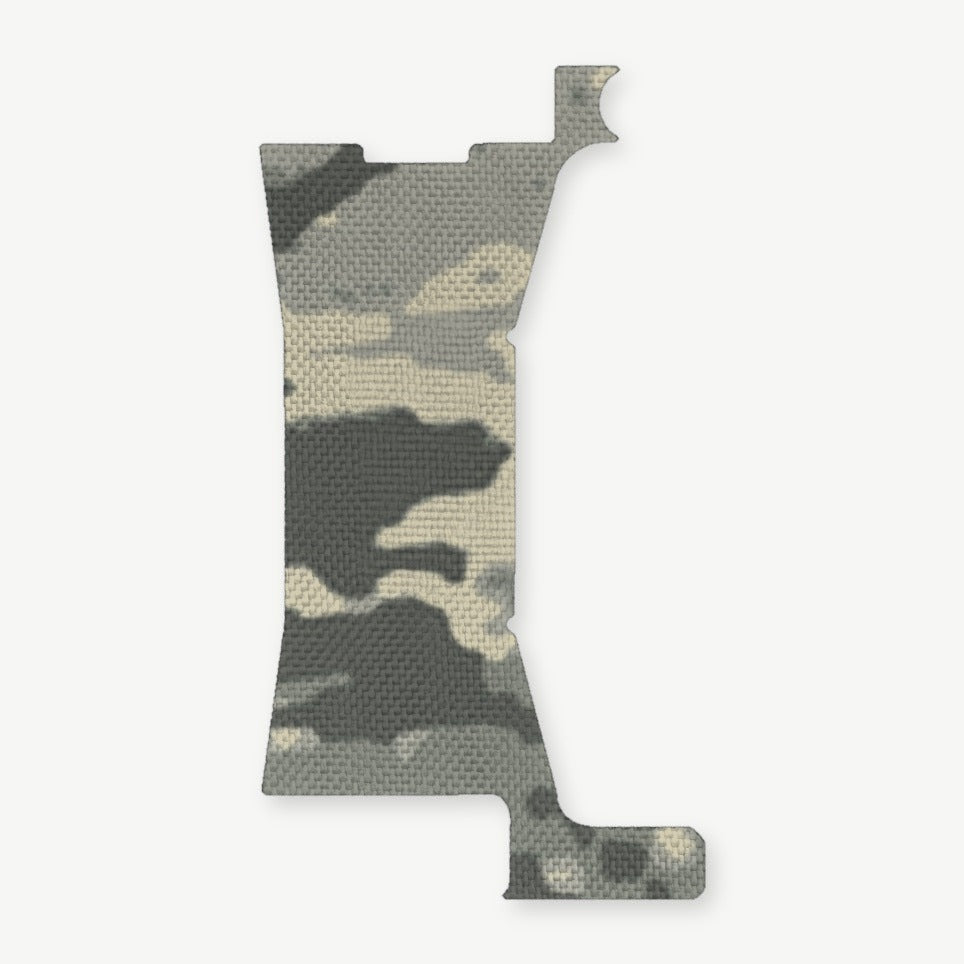 Optic Wrap Kit for OLIGHT OSIGHT K - die-cut Cordura 1000D kit pieces in Tiger Stripe (ABU) - Combat Textiles