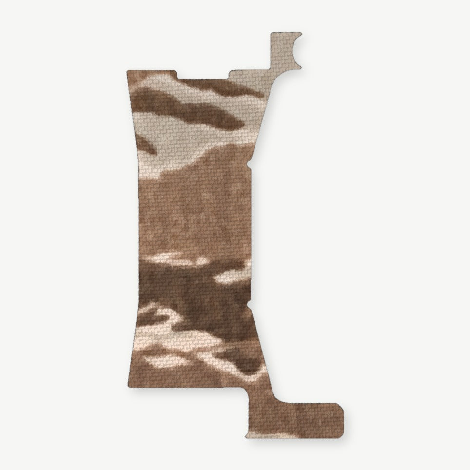 Optic Wrap Kit for OLIGHT OSIGHT K - die-cut Cordura 1000D kit pieces in Tiger Stripe (Desert) - Combat Textiles