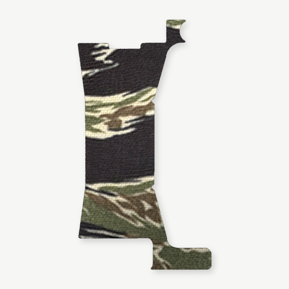Optic Wrap Kit for OLIGHT OSIGHT K - die-cut Cordura 1000D kit pieces in Tiger Stripe (Green/Black) - Combat Textiles