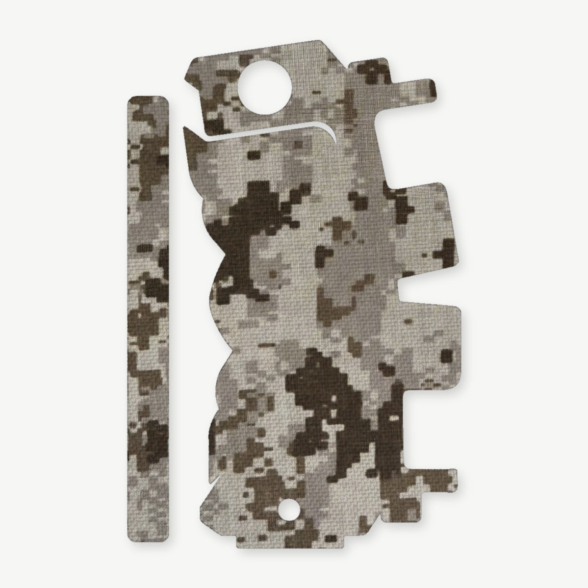 Light Wrap Kit for Streamlight TLR-7 (side switch) - die-cut Cordura 1000D kit pieces in ACU (Desert) - Combat Textiles