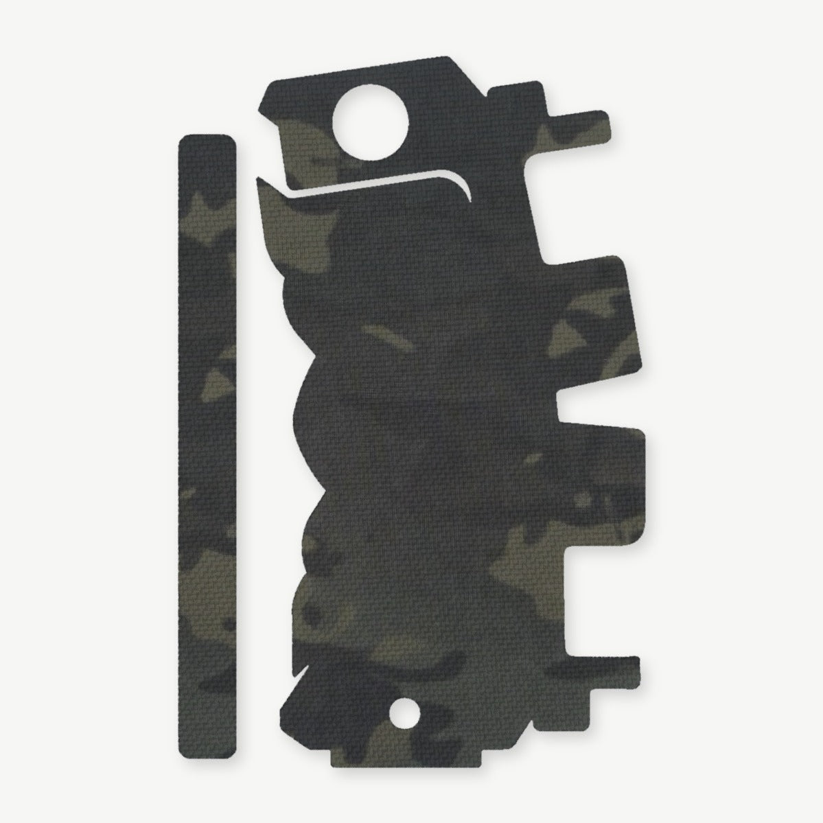 Light Wrap Kit for Streamlight TLR-7 (side switch) - die-cut Cordura 1000D kit pieces in MultiCam Black - Combat Textiles