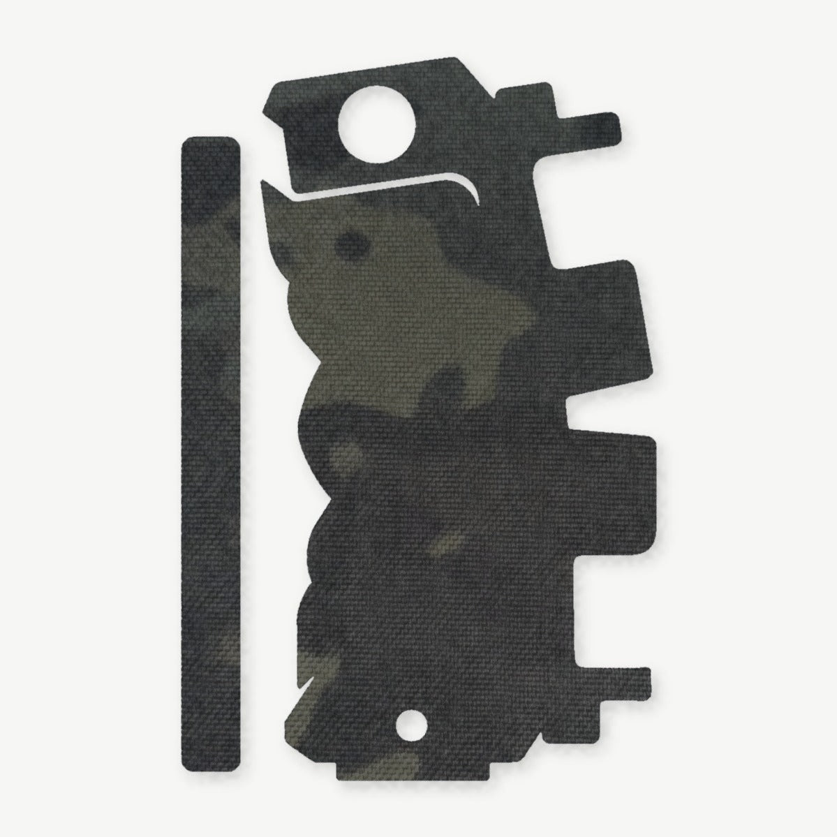 Light Wrap Kit for Streamlight TLR-7 (side switch) - die-cut Cordura 1000D kit pieces in MultiCam Black - Combat Textiles