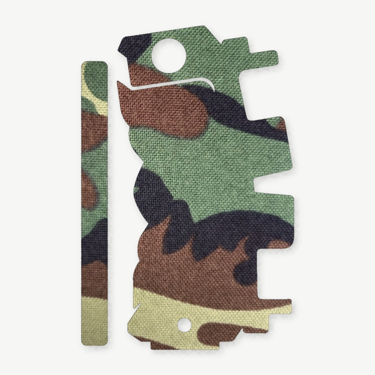 Light Wrap Kit for Streamlight TLR-7 (side switch) - die-cut Cordura 1000D kit pieces in M81 Woodland - Combat Textiles