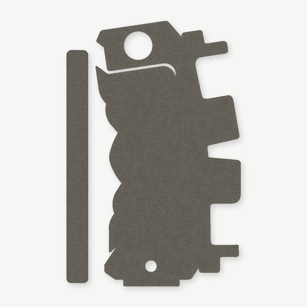 Light Wrap Kit for Streamlight TLR-7 (side switch) - die-cut Cordura 1000D kit pieces in Ranger Green - Combat Textiles