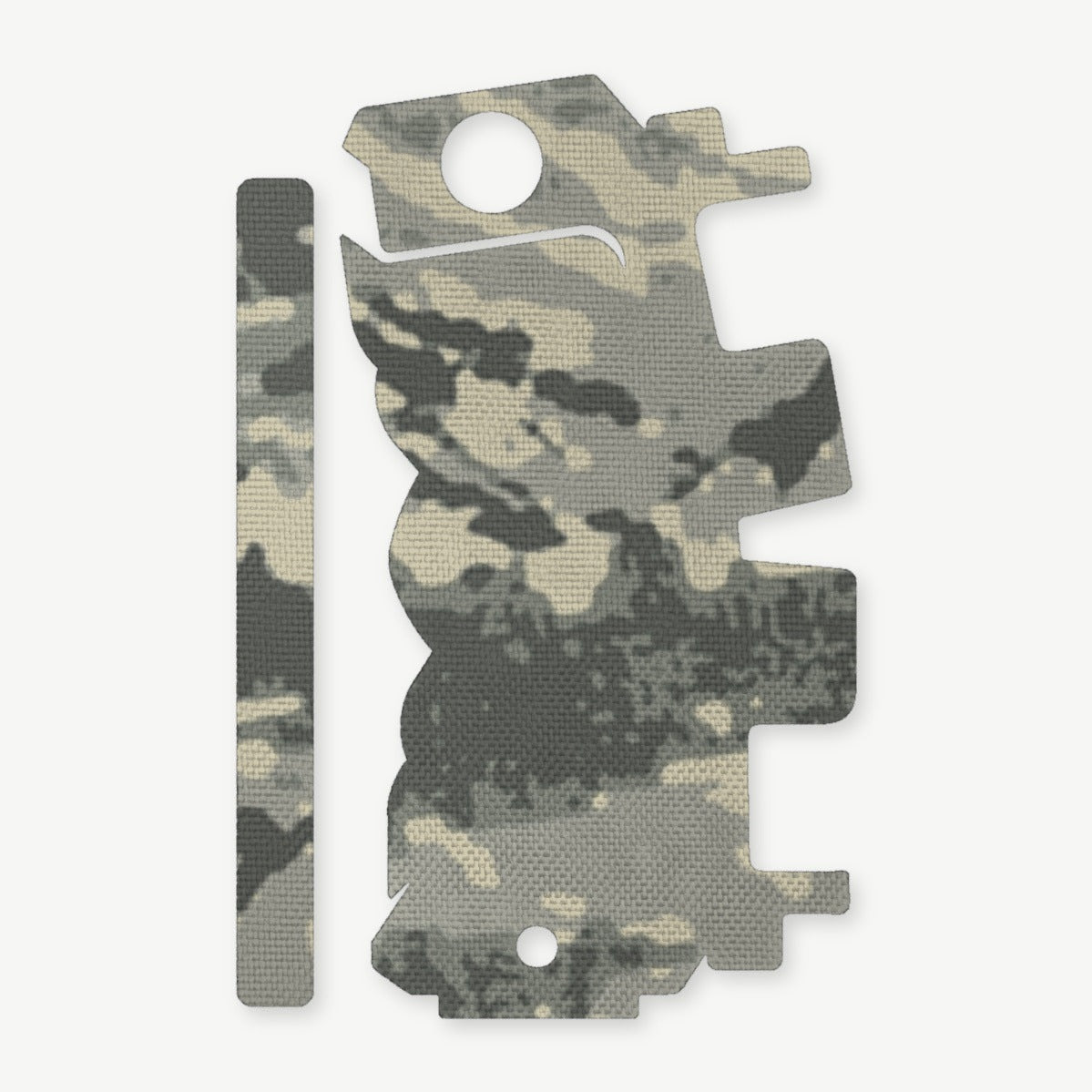 Light Wrap Kit for Streamlight TLR-7 (side switch) - die-cut Cordura 1000D kit pieces in Tiger Stripe (ABU) - Combat Textiles