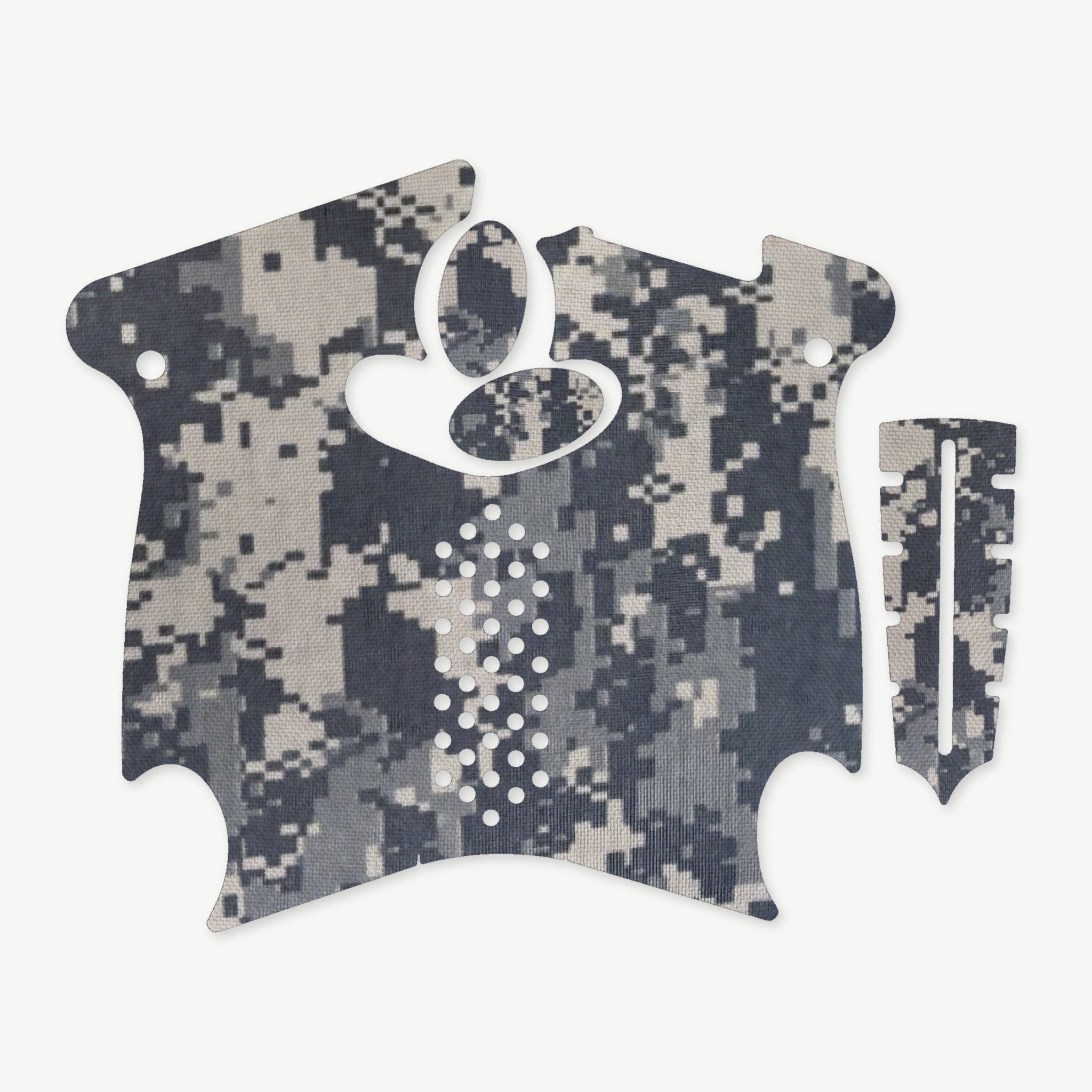 Grip Kit for Canik TP9 SA Mod.2 - die-cut Cordura 1000D kit pieces in ACU - Combat Textiles