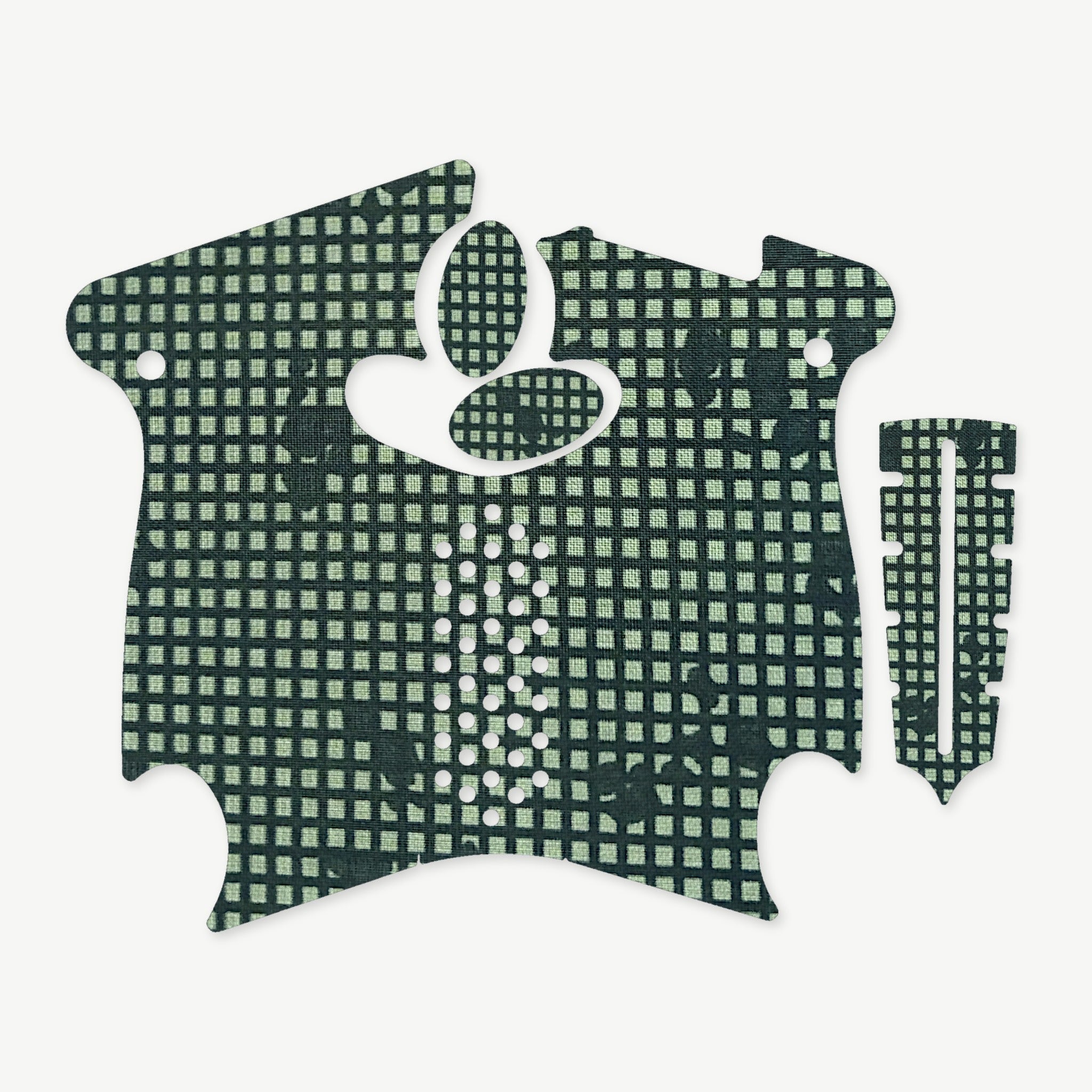 Grip Kit for Canik TP9 SA Mod.2 - die-cut Cordura 1000D kit pieces in Desert Night Camo - Combat Textiles
