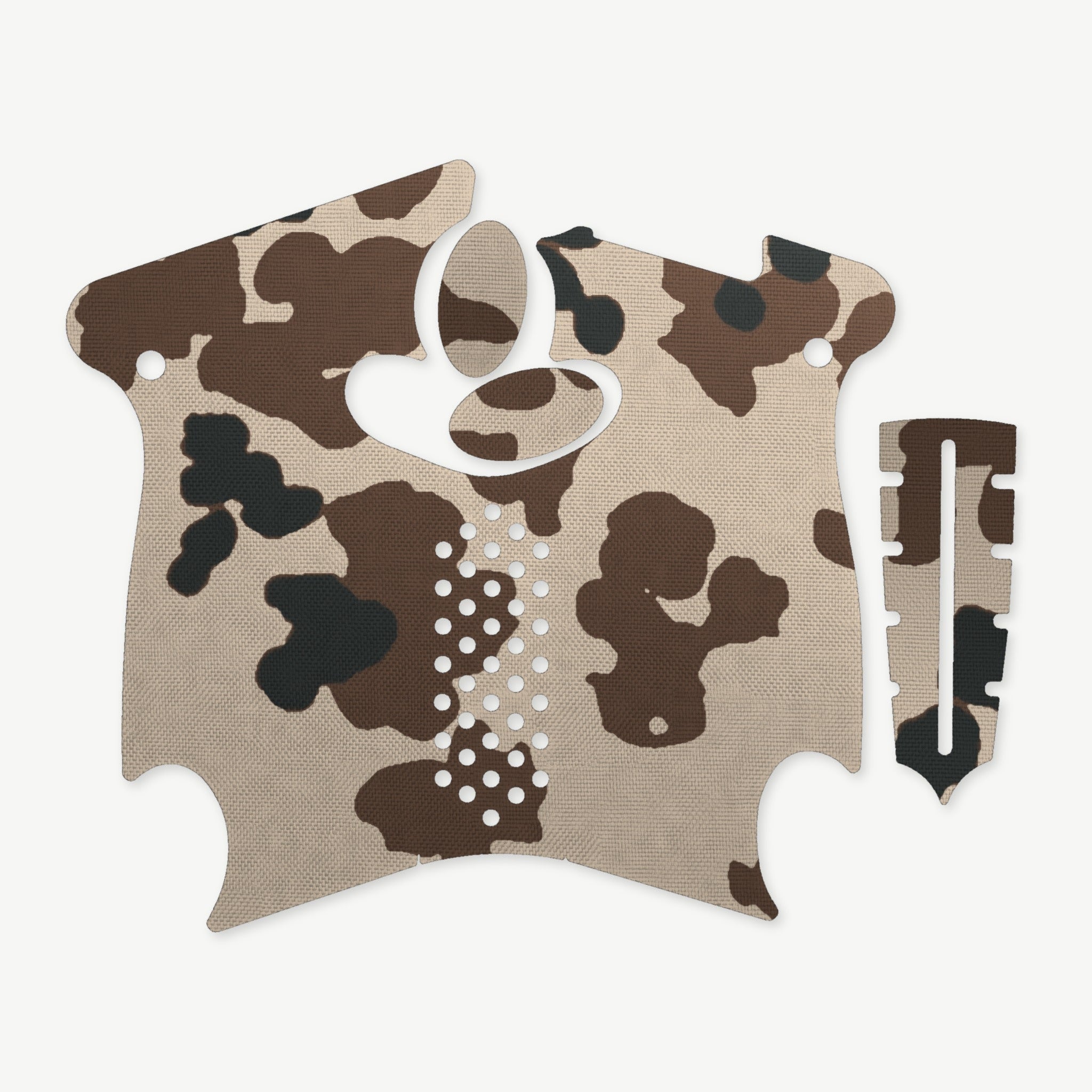 Grip Kit for Canik TP9 SA Mod.2 - die-cut Cordura 1000D kit pieces in Tropentarn - Combat Textiles