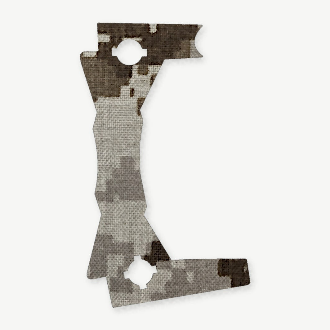 Optic Wrap Kit for Swampfox Sentinel II - die-cut Cordura 1000D kit pieces in ACU (Desert) - Combat Textiles