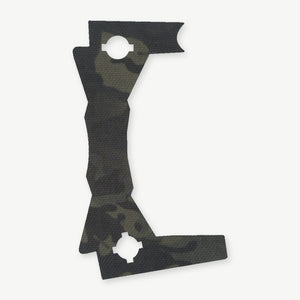 Optic Wrap Kit for Swampfox Sentinel II - die-cut Cordura 1000D kit pieces in MultiCam Black - Combat Textiles