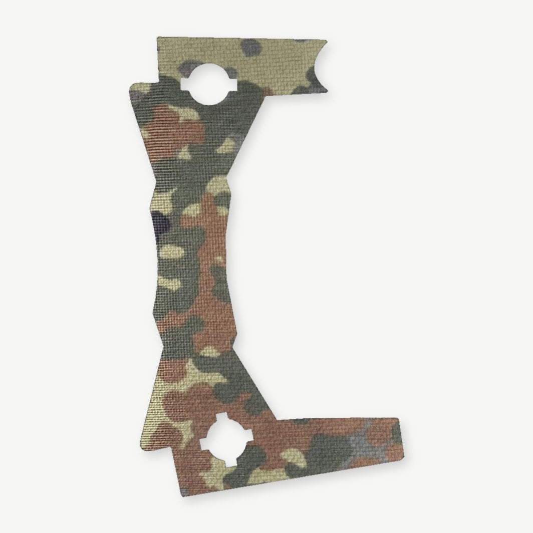 Optic Wrap Kit for Swampfox Sentinel II - die-cut Cordura 1000D kit pieces in Flecktarn - Combat Textiles