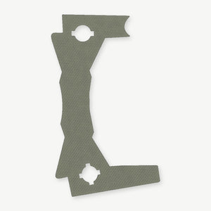 Optic Wrap Kit for Swampfox Sentinel II - die-cut Cordura 1000D kit pieces in OD Green - Combat Textiles