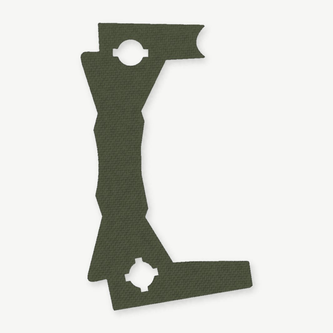 Optic Wrap Kit for Swampfox Sentinel II - die-cut Cordura 1000D kit pieces in OD Green - Combat Textiles