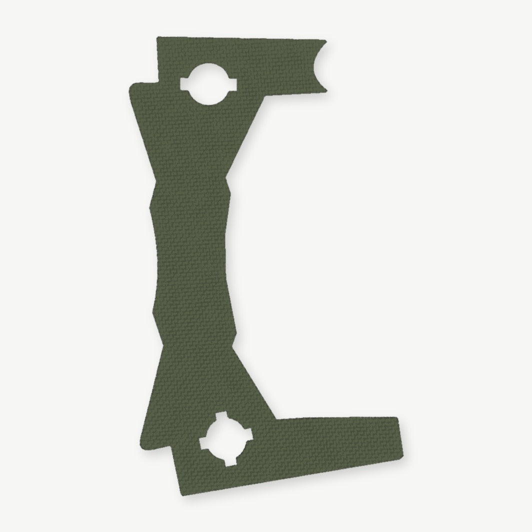 Optic Wrap Kit for Swampfox Sentinel II - die-cut Cordura 1000D kit pieces in Ranger Green - Combat Textiles