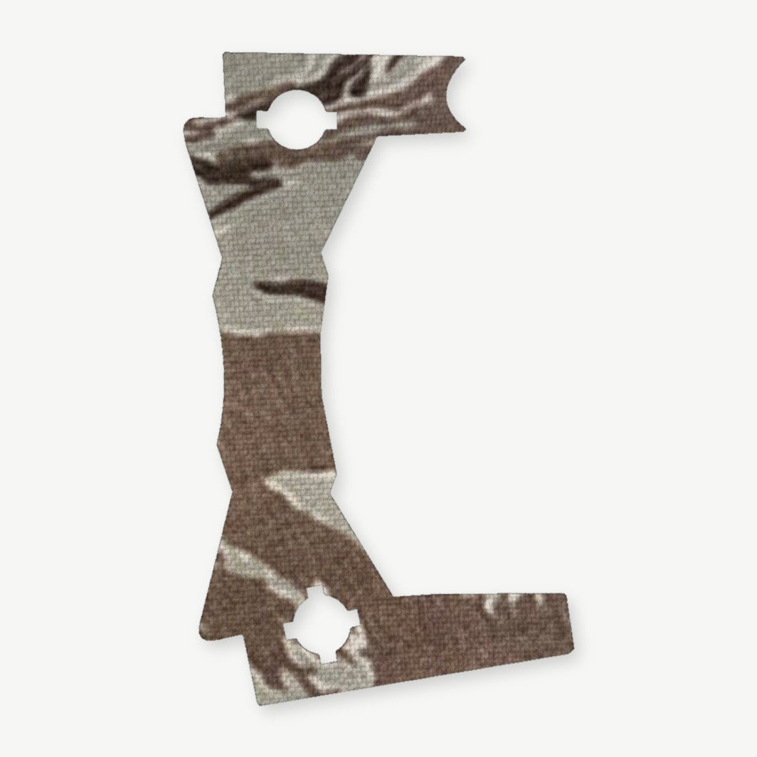 Optic Wrap Kit for Swampfox Sentinel II - die-cut Cordura 1000D kit pieces in Tiger Stripe (ABU) - Combat Textiles