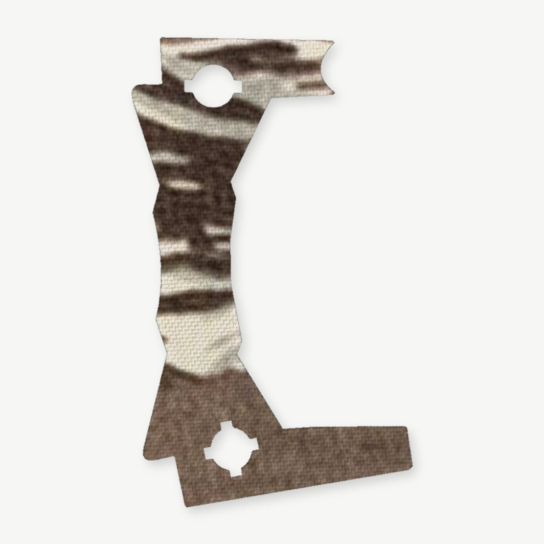 Optic Wrap Kit for Swampfox Sentinel II - die-cut Cordura 1000D kit pieces in Tiger Stripe (ABU) - Combat Textiles