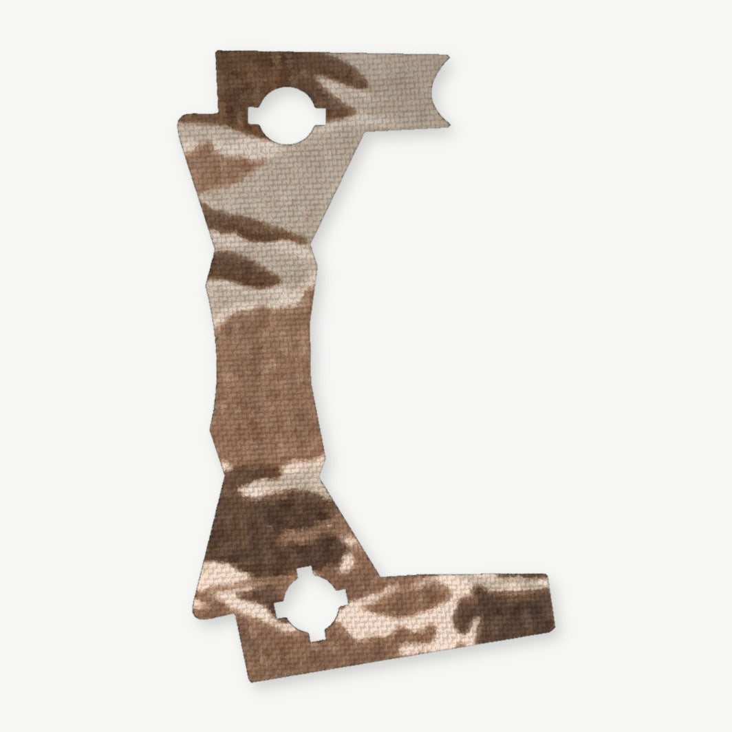 Optic Wrap Kit for Swampfox Sentinel II - die-cut Cordura 1000D kit pieces in Tiger Stripe (Desert) - Combat Textiles
