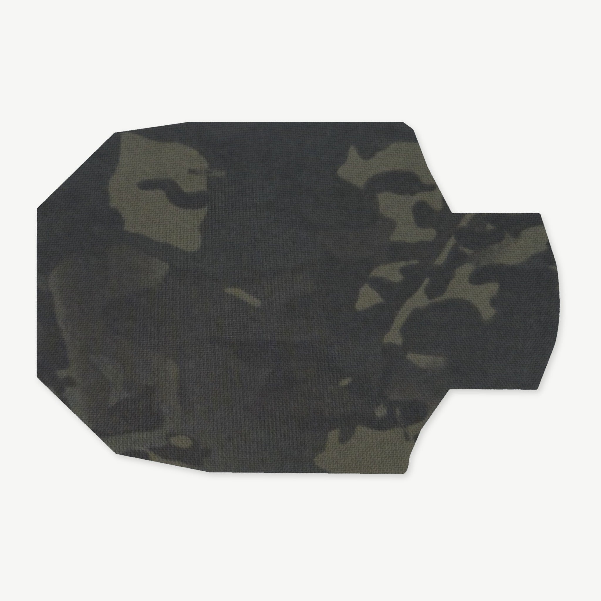 Stock Wrap Kit for BCM Mod 1 SOPMOD - die-cut Cordura 1000D kit pieces in MultiCam Black - Combat Textiles