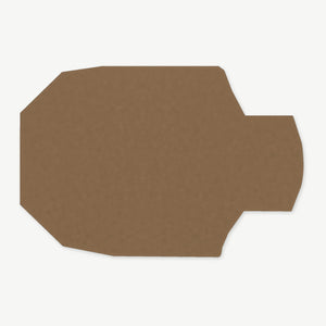 Stock Wrap Kit for BCM Mod 1 SOPMOD - die-cut Cordura 1000D kit pieces in Coyote - Combat Textiles