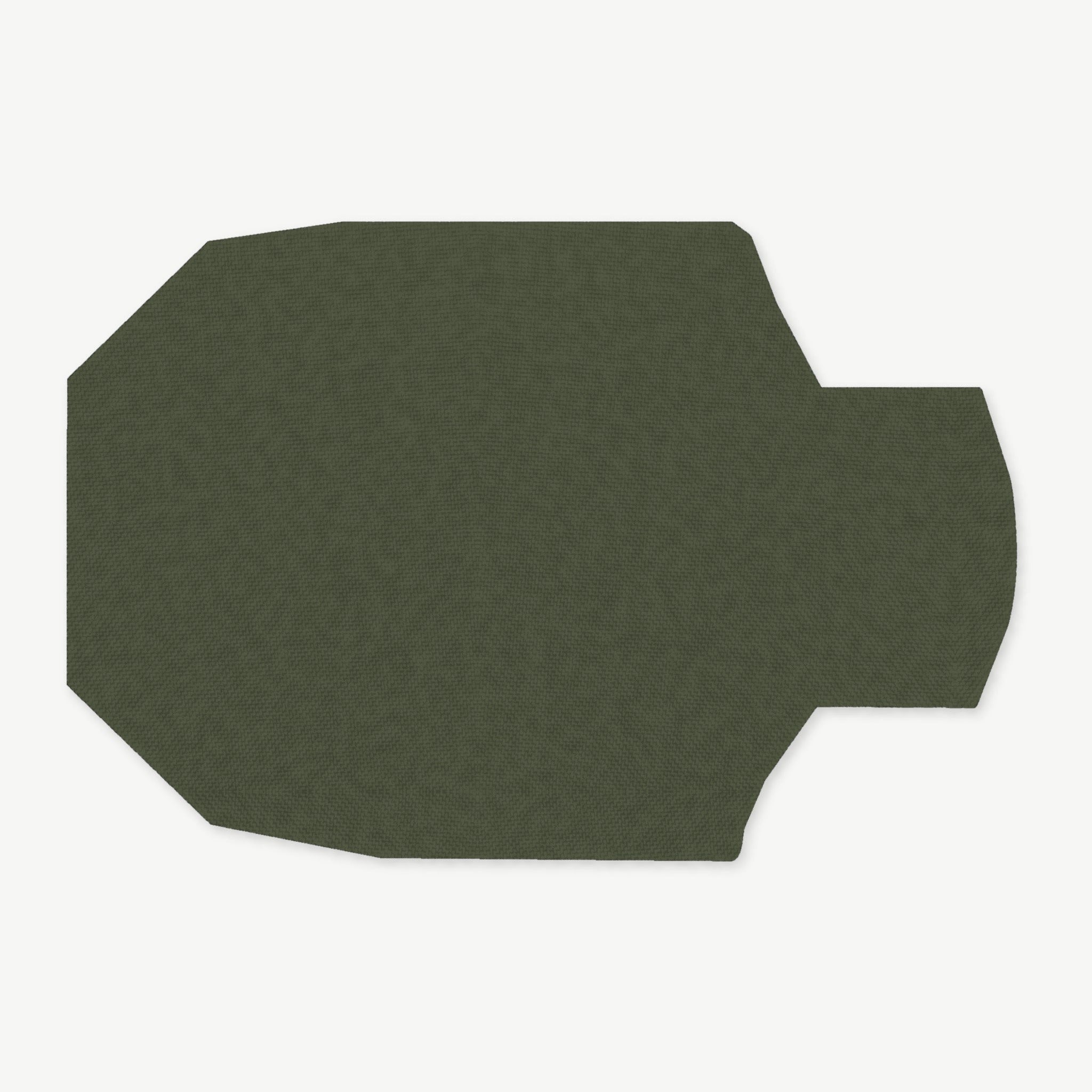 Stock Wrap Kit for BCM Mod 1 SOPMOD - die-cut Cordura 1000D kit pieces in OD Green - Combat Textiles