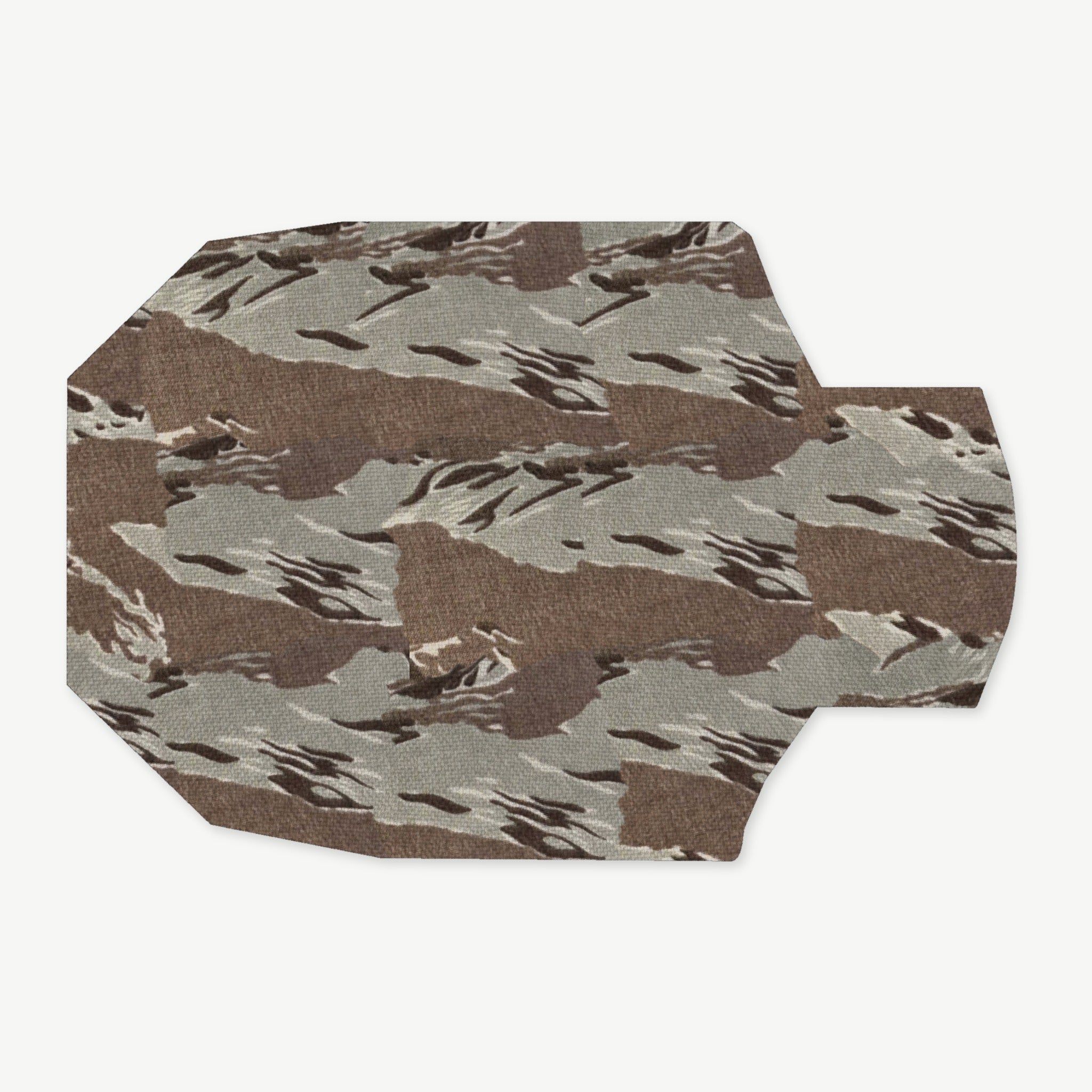 Stock Wrap Kit for BCM Mod 1 SOPMOD - die-cut Cordura 1000D kit pieces in Tiger Stripe (ABU) - Combat Textiles