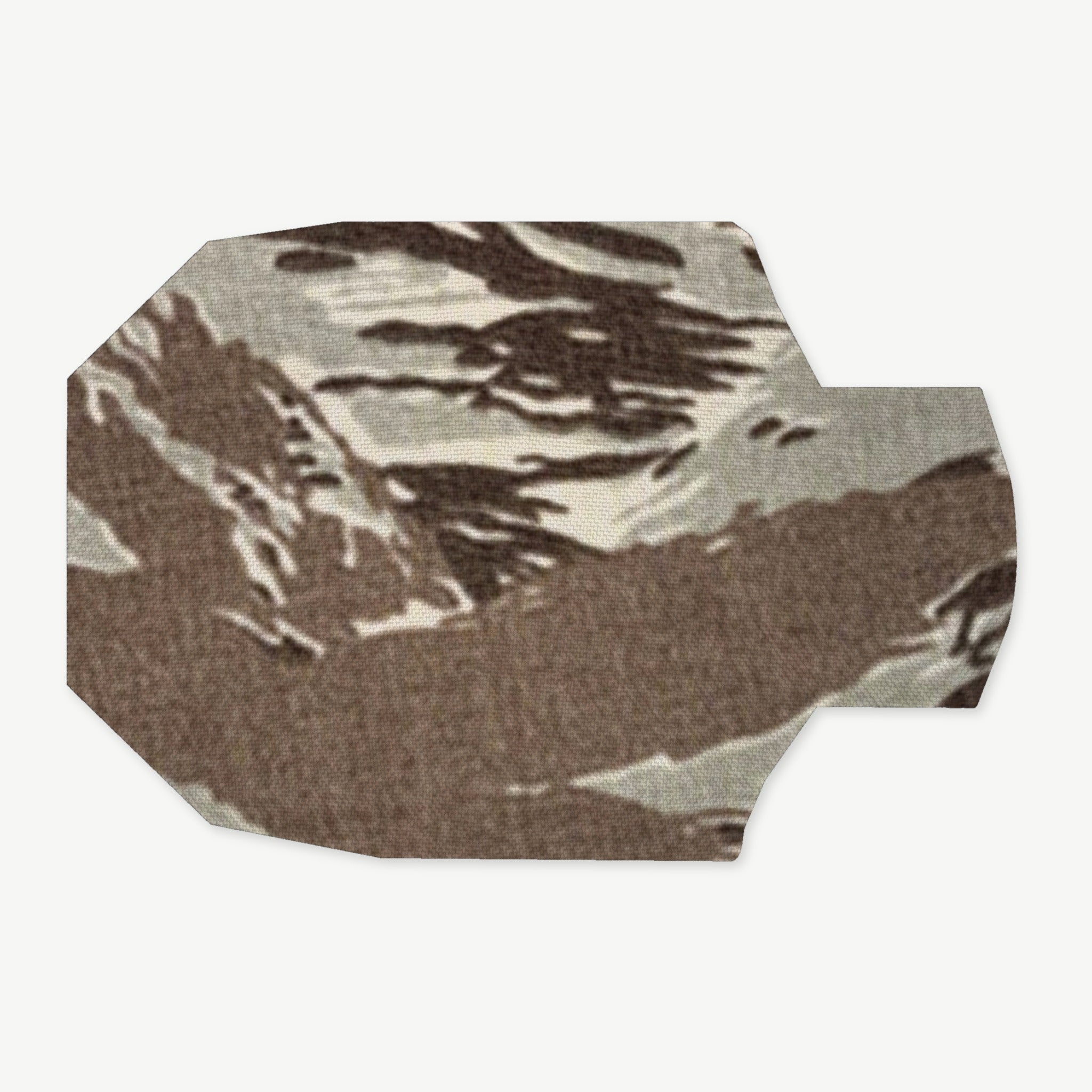 Stock Wrap Kit for BCM Mod 1 SOPMOD - die-cut Cordura 1000D kit pieces in Tiger Stripe (ABU) - Combat Textiles