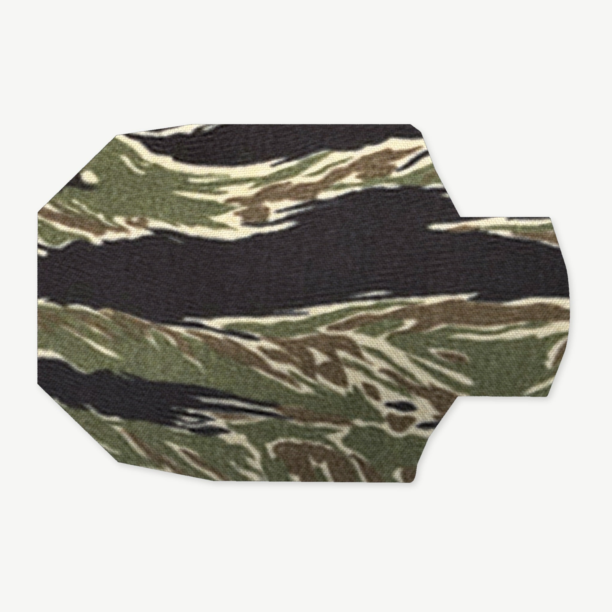 Stock Wrap Kit for BCM Mod 1 SOPMOD - die-cut Cordura 1000D kit pieces in Tiger Stripe (Green/Black) - Combat Textiles