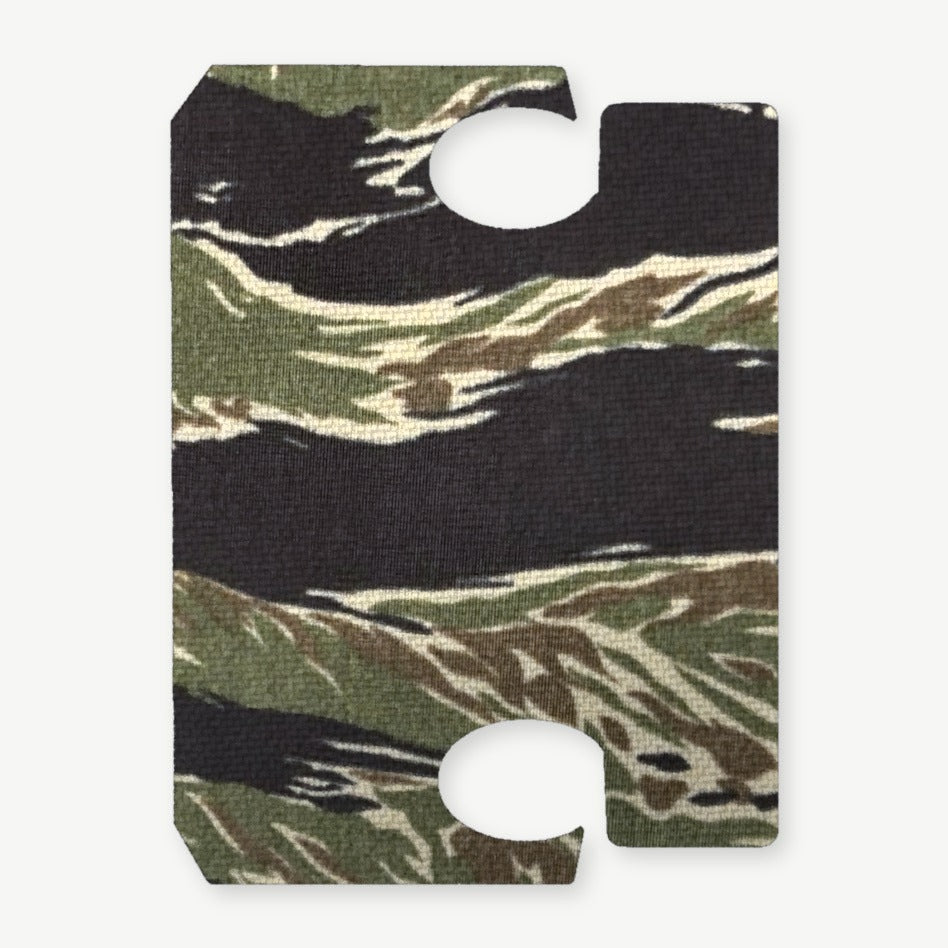 Light Wrap Kit for SureFire XC1 - die-cut Cordura 1000D kit pieces in Tiger Stripe (Green/Black) - Combat Textiles
