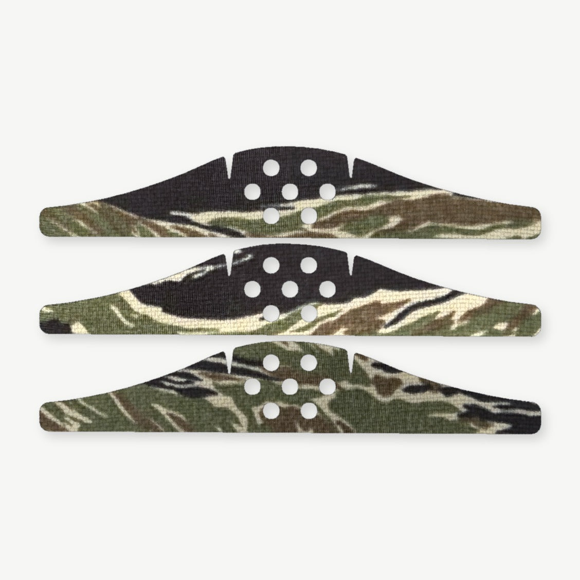 Mag Wrap Kit for GLOCK G42 Pistols (6-Round Extended Magazine) - die-cut Cordura 1000D kit pieces in Tiger Stripe (Green/Black) - Combat Textiles