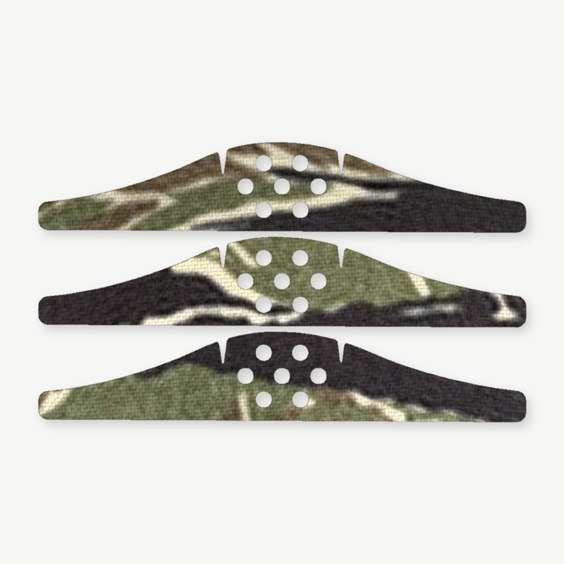 Mag Wrap Kit for GLOCK G42 Pistols (6-Round Extended Magazine) - die-cut Cordura 1000D kit pieces in Tiger Stripe (Green/Black) - Combat Textiles