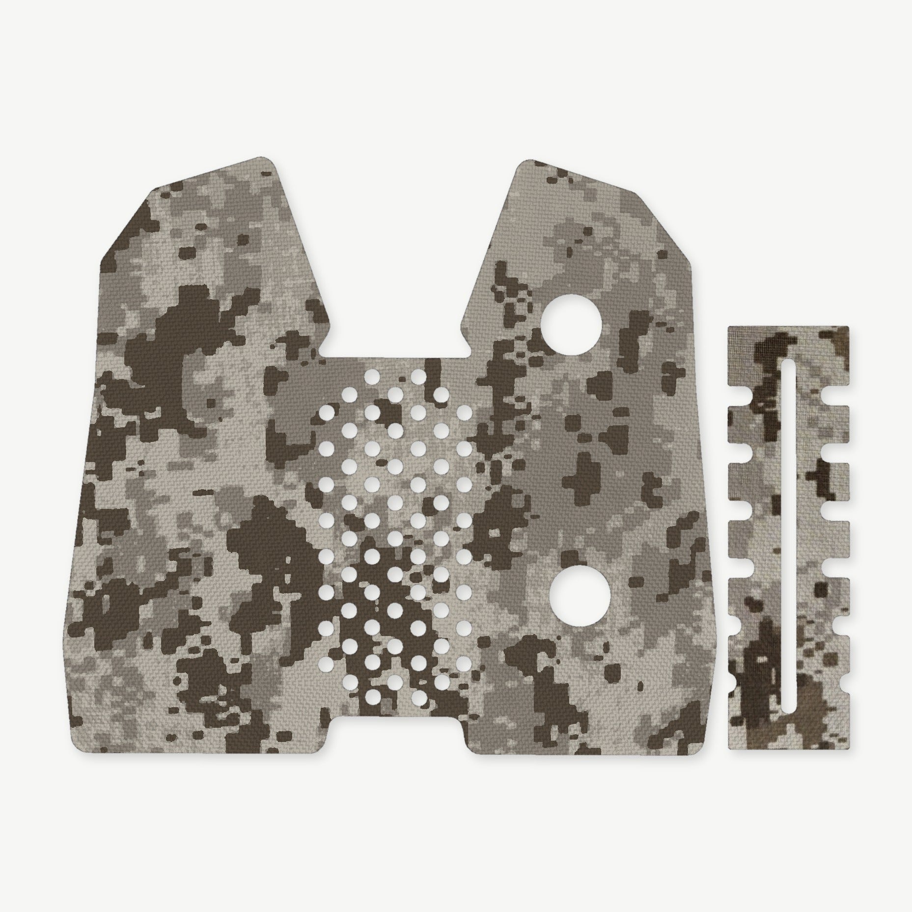 Grip Kit for Magpul MOE EVO - die-cut Cordura 1000D kit pieces in ACU (Desert) - Combat Textiles