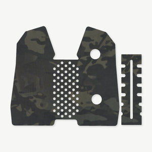 Grip Kit for Magpul MOE EVO - die-cut Cordura 1000D kit pieces in MultiCam Black - Combat Textiles