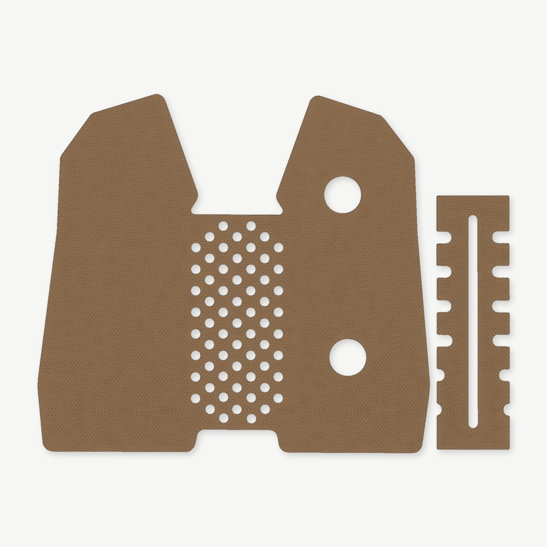 Grip Kit for Magpul MOE EVO - die-cut Cordura 1000D kit pieces in Coyote - Combat Textiles