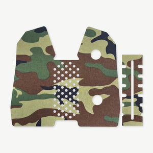 Grip Kit for Magpul MOE EVO - die-cut Cordura 1000D kit pieces in M81 Woodland - Combat Textiles