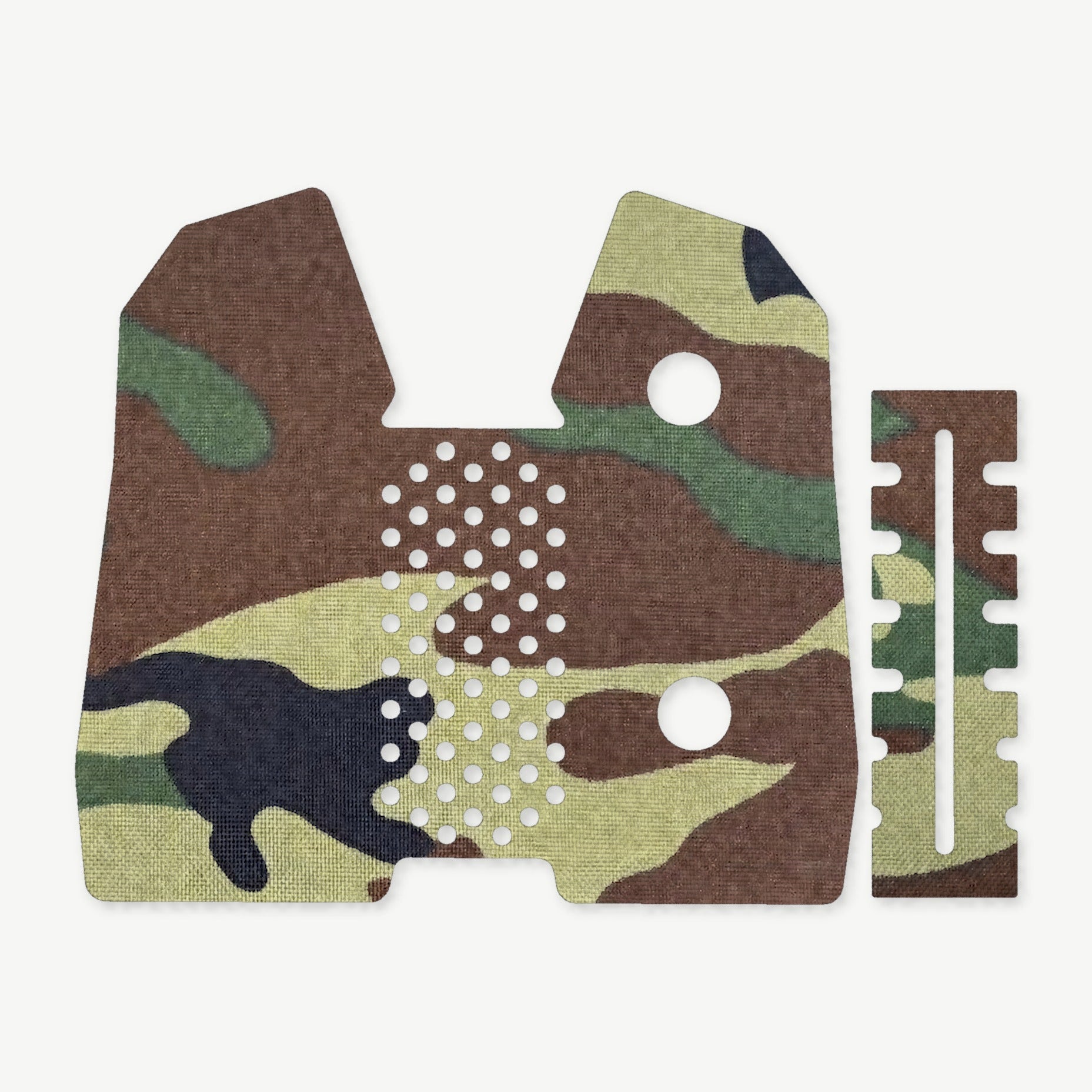 Grip Kit for Magpul MOE EVO - die-cut Cordura 1000D kit pieces in M81 Woodland - Combat Textiles