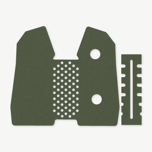 Grip Kit for Magpul MOE EVO - die-cut Cordura 1000D kit pieces in Ranger Green - Combat Textiles