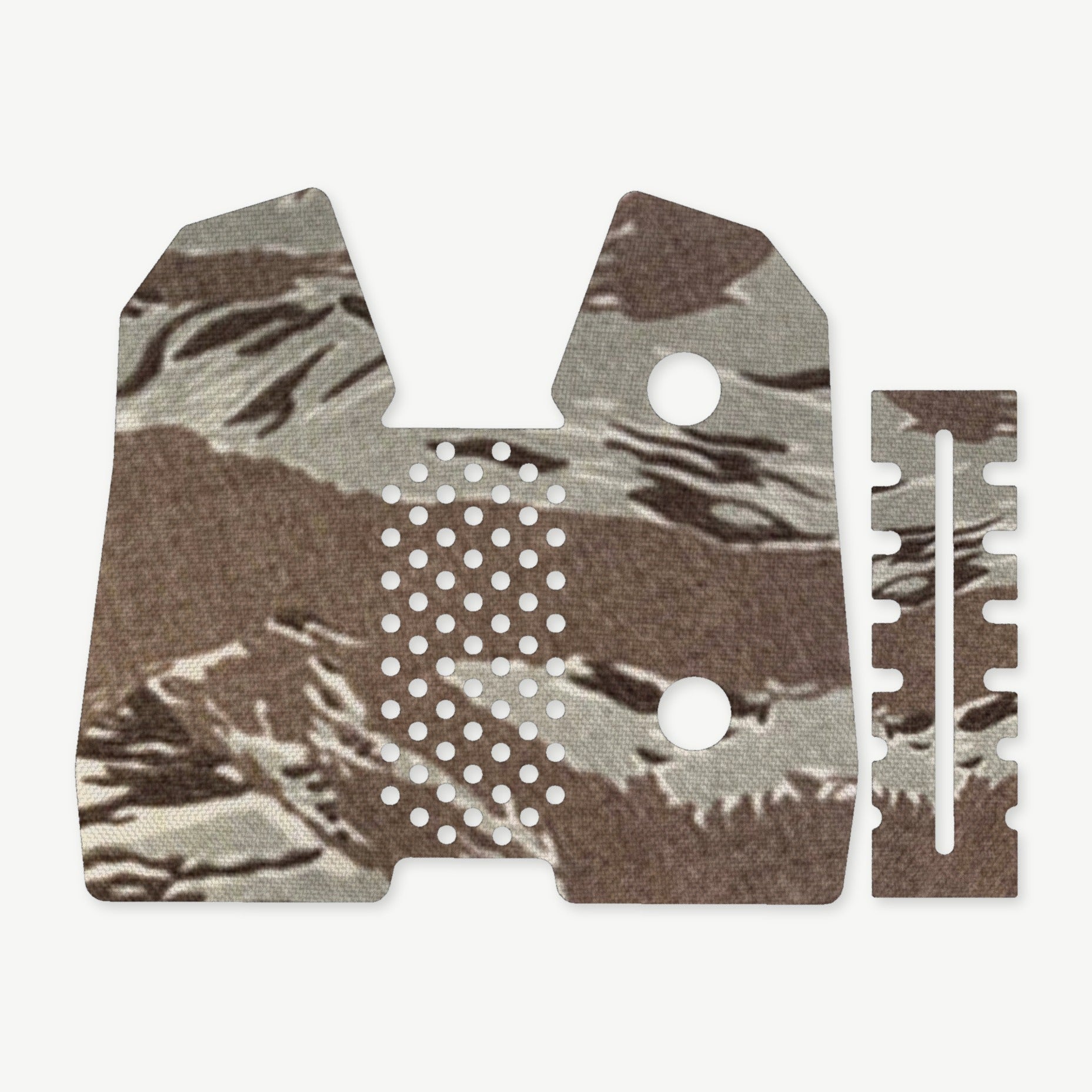 Grip Kit for Magpul MOE EVO - die-cut Cordura 1000D kit pieces in Tiger Stripe (ABU) - Combat Textiles