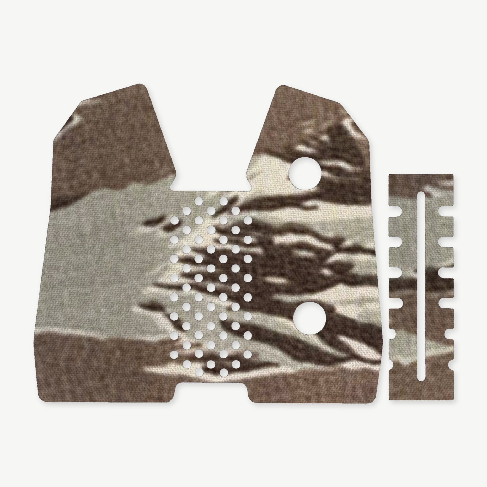 Grip Kit for Magpul MOE EVO - die-cut Cordura 1000D kit pieces in Tiger Stripe (ABU) - Combat Textiles