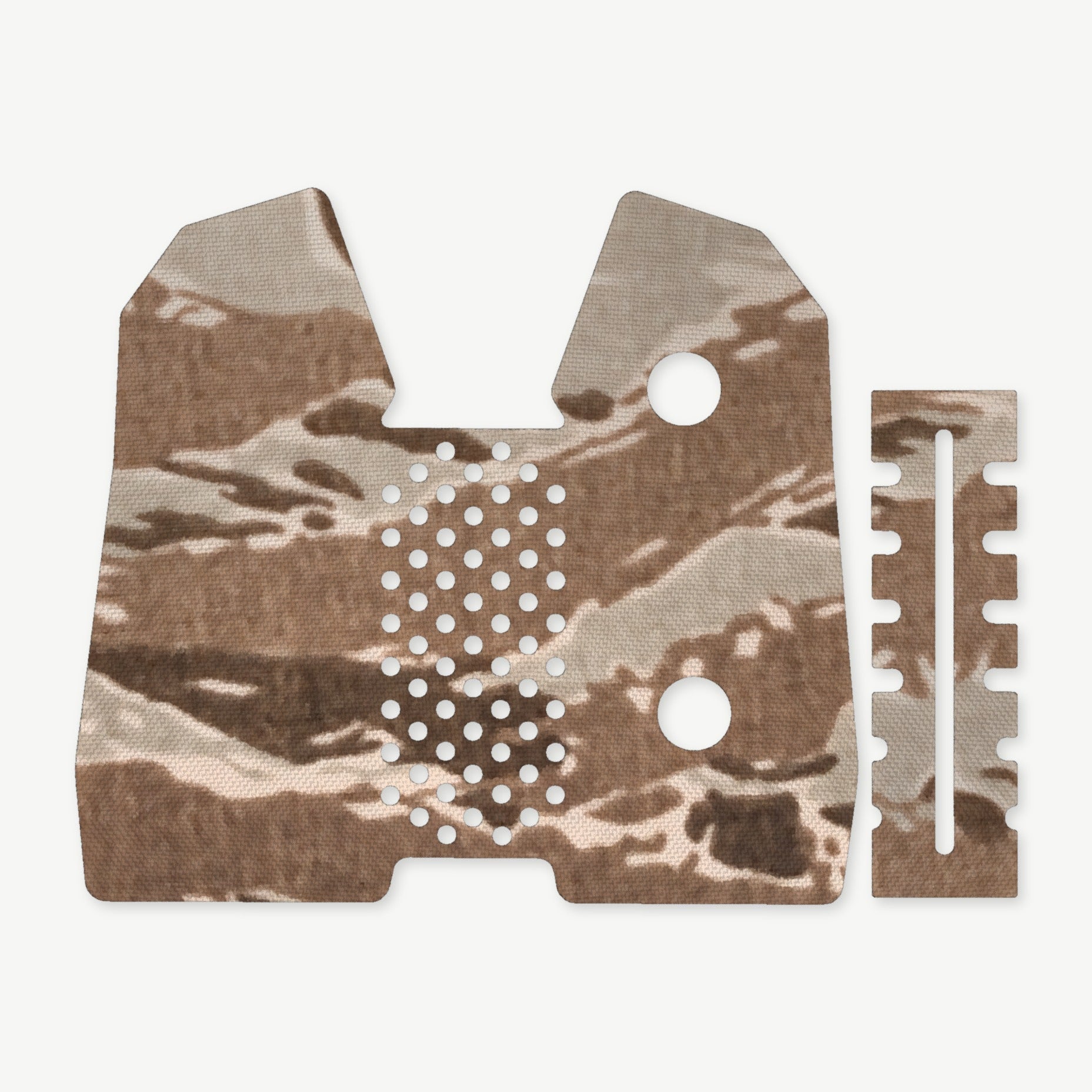 Grip Kit for Magpul MOE EVO - die-cut Cordura 1000D kit pieces in Tiger Stripe (Desert) - Combat Textiles